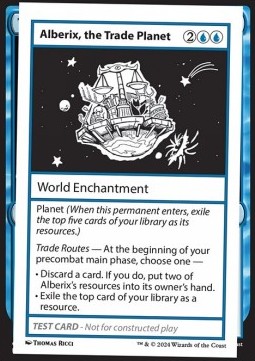 Alberix, the Trade Planet