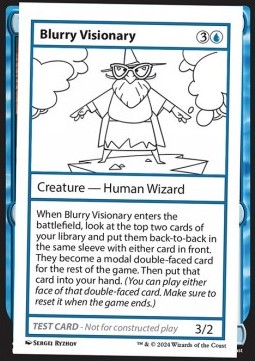 Blurry Visionary