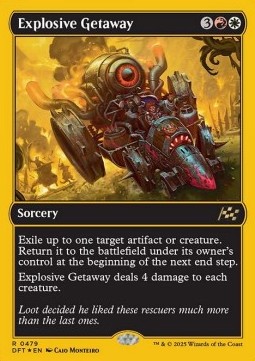 Explosive Getaway