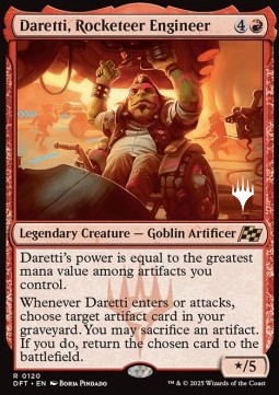 Daretti, Rocketeer Engineer