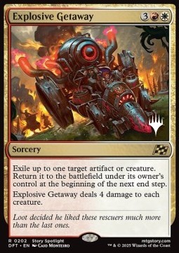 Explosive Getaway