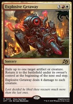 Explosive Getaway