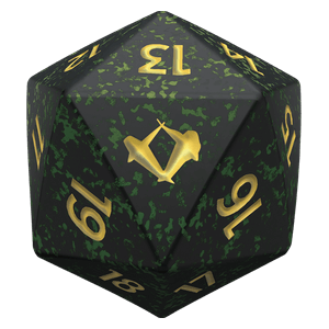 Tarkir: Dragonstorm "Abzan" D20 Die