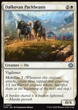 Dalkovan Packbeasts