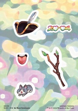 "Pick 'Em and Stick 'Em" Sticker Sheet