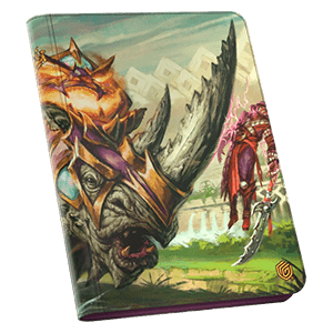 Tarkir: Dragonstorm: "Skirmish Rhino" Zipfolio 360 Xenoskin