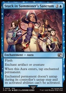 Stuck in Summoner's Sanctum