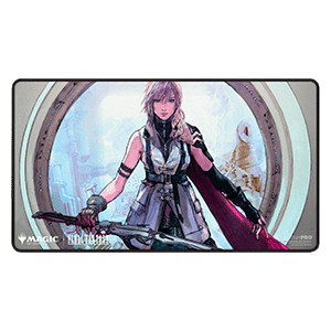 FINAL FANTASY: "Lightning, Army of One" Stitched Playmat