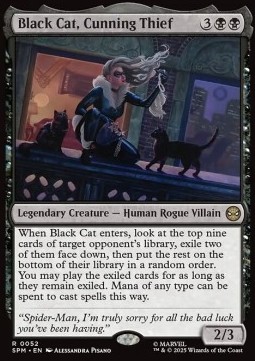 Black Cat, Cunning Thief