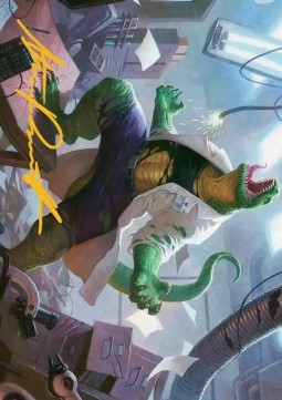 Art Series: Lizard, Connors's Curse