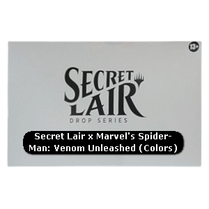 Secret Lair x Marvel's Spider-Man | Venom Unleashed (Colors)