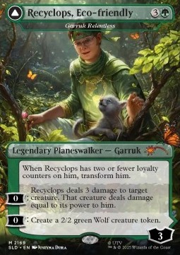Garruk Relentless // Garruk, the Veil-Cursed