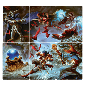 FINAL FANTASY Holiday Release | "Garland at the Chaos Shrine" Scene Art Cards Set