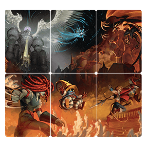 FINAL FANTASY Holiday Release | "The Siege of Alexandria" Scene Art Cards Set