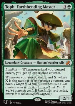 Toph, Earthbending Master