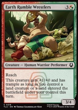 Earth Rumble Wrestlers