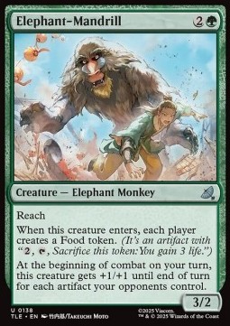 Elephant-Mandrill