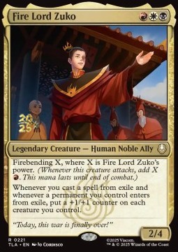 Fire Lord Zuko