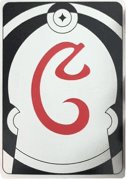 An Encyclopedia of Magic Face Card "C"
