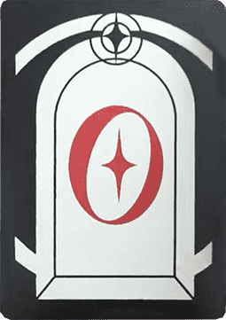 An Encyclopedia of Magic Face Card "O"
