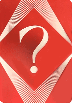 An Encyclopedia of Magic Face Card "?"