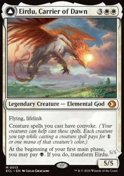 Eirdu, Carrier of Dawn // Isilu, Carrier of Twilight