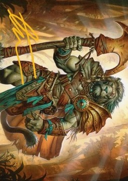 Art Series: Ajani, Outland Chaperone