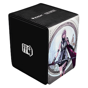 FINAL FANTASY: "Lightning, Army of One" Alcove Flip Deck Box