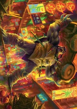 Art Series: Slash, Reptile Rampager