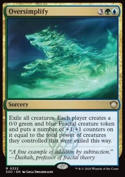 Oversimplify