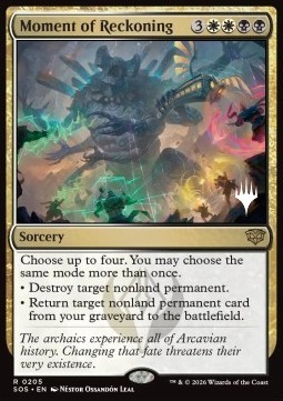 Moment of Reckoning