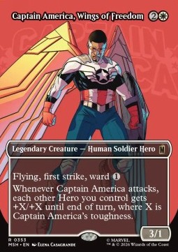 Captain America, Wings of Freedom