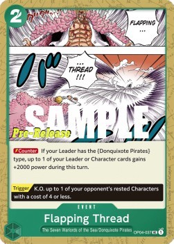 Flapping Thread