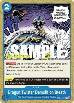 Dragon Twister Demolition Breath