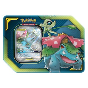Tag Team Tins: Celebi & Venusaur GX Tin