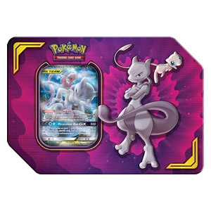 Power Partnership Tins: Mewtwo & Mew GX Tin