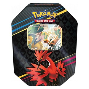 Crown Zenith: Galarian Zapdos Tin