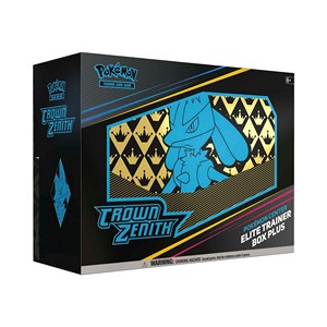 Crown Zenith Pokémon Center Elite Trainer Box Plus