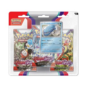 Scarlet & Violet: Dondozo 3-Pack Blister