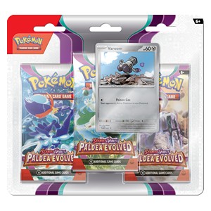 Paldea Evolved: Varoom 3-Pack Blister
