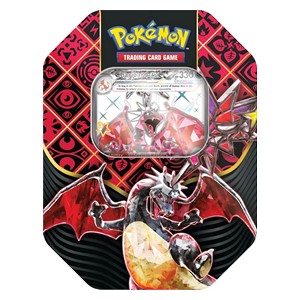 Paldean Fates: Tera Charizard ex Tin