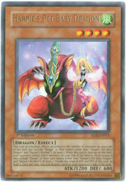 Harpie's Pet Baby Dragon