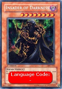 Invader of Darkness