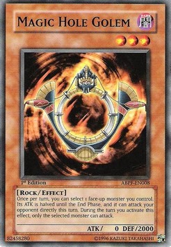 Magic Hole Golem