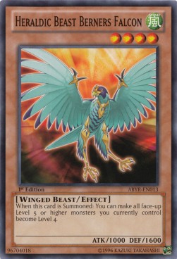 Heraldic Beast Berners Falcon