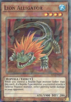 Lion Alligator