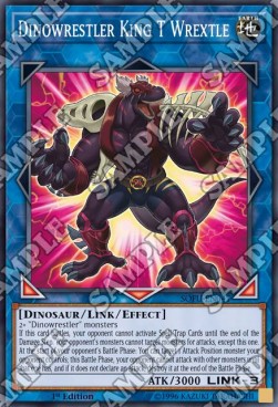 Dinowrestler King T Wrextle