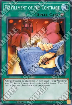 Fulfillment of the Contract