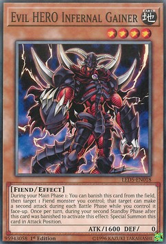 Evil HERO Infernal Gainer
