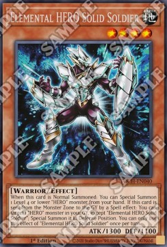 Elemental HERO Solid Soldier